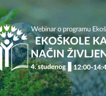 Webinar Ekoškole kao način življenja - poziv