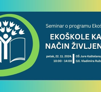Poziv za seminar „Ekoškole kao način življenja“ 2024.